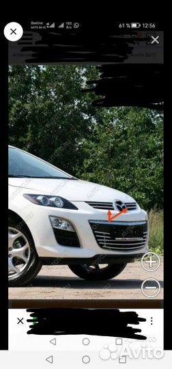 Обвес решётка радиатора мазда сх7