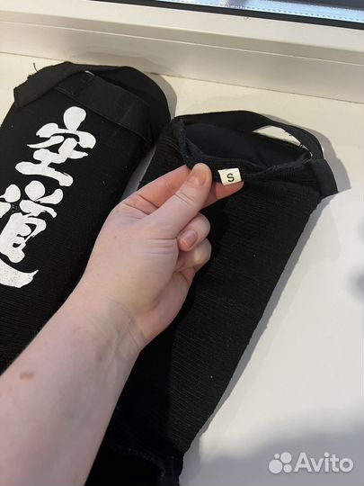 Защита голени накладки на ноги кудо