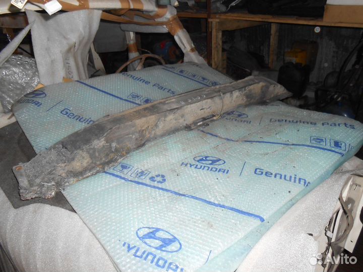 Усилитель заднего бампера genesis coupe Дженезис