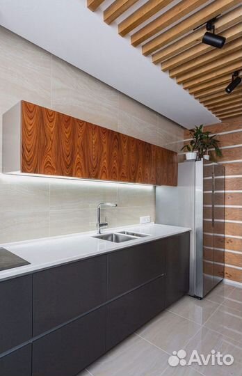 Современная кухня на заказ мдф фасады