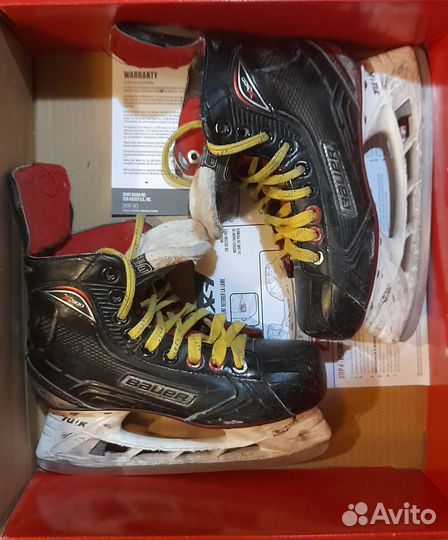 Коньки Хоккейные bauer Vapor x 500 полупро р38,5