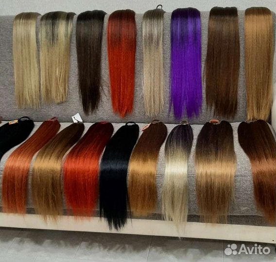 Хвост съёмный на резинке афрохвост