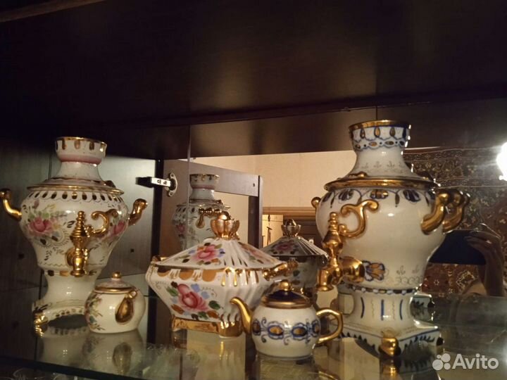 Фарфоровый самовар СССР