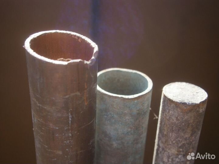 Трубка медная 20 мм. 160 см. есть две штуки
