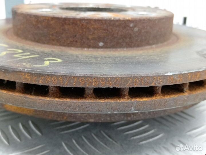 Диск тормозной передний для Ford Fusion 1808479