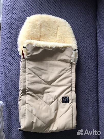 Меховой конверт на овчине Kaiser Dublas Sand