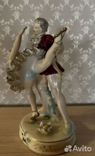 Статуэтка кружевной фарфор Германия