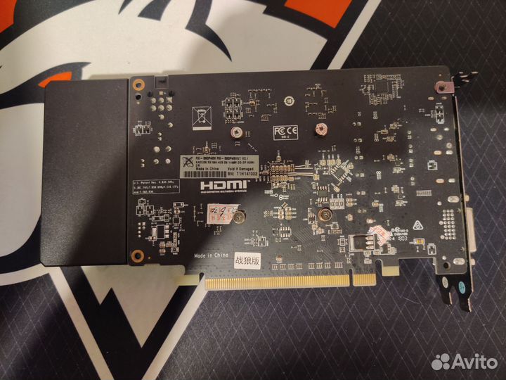 Видеокарта AMD RX 560 4Gb