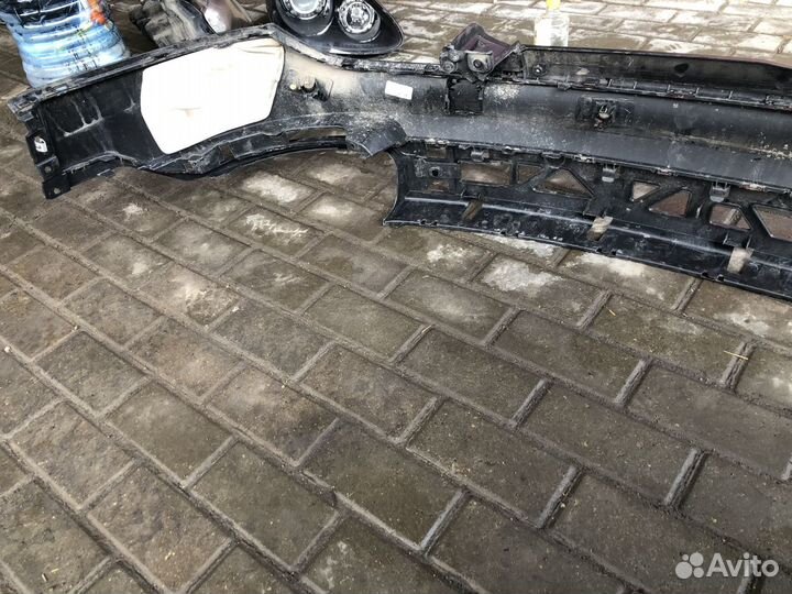 Porsche Cayenne 3 спойлер юбка заднего бампера