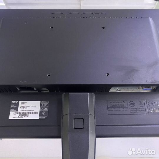 Монитор Acer P206HVb, 1600x900, TN