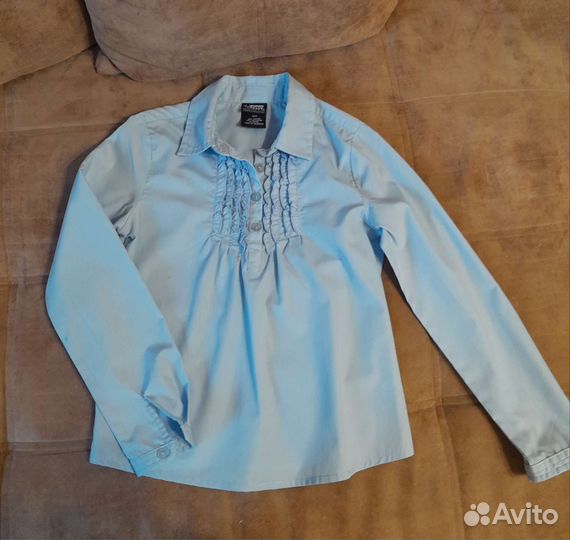 Рубашка школьная 134