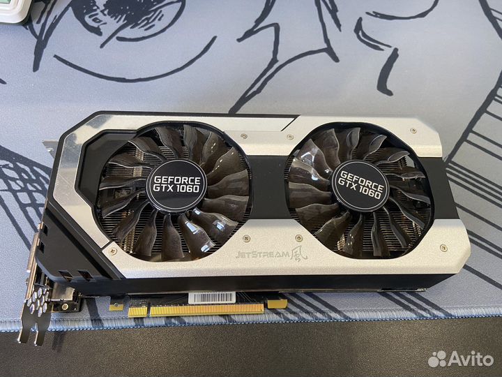 Видеокарта Palit GeForce GTX 1060 jetstream 6gb
