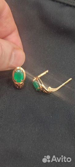 Серьги серебро