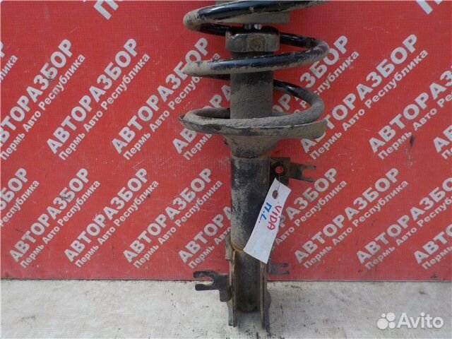 Стойка передняя левая Chevrolet Aveo T250 F14D3