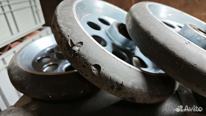 Студийные колеса для операторской тележки Magnum