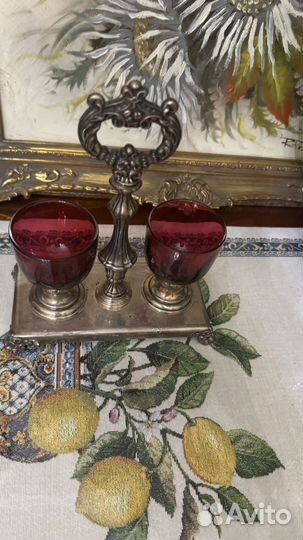 Круэт для специй посеребрение