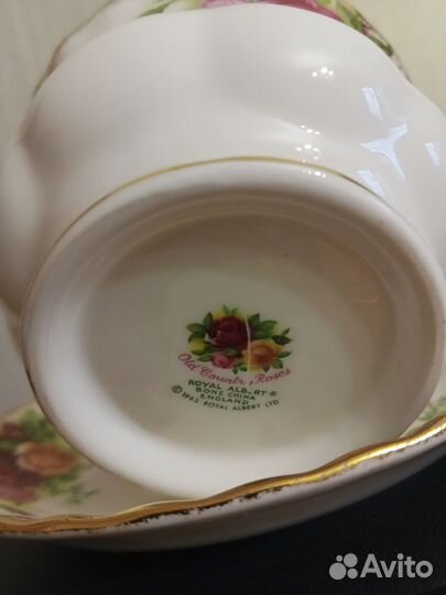 Royal albert old country roses чайная пара 350 мл