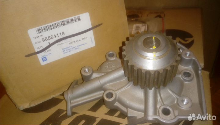 Насос водяной Opel chevrolet daewoo GM Новые