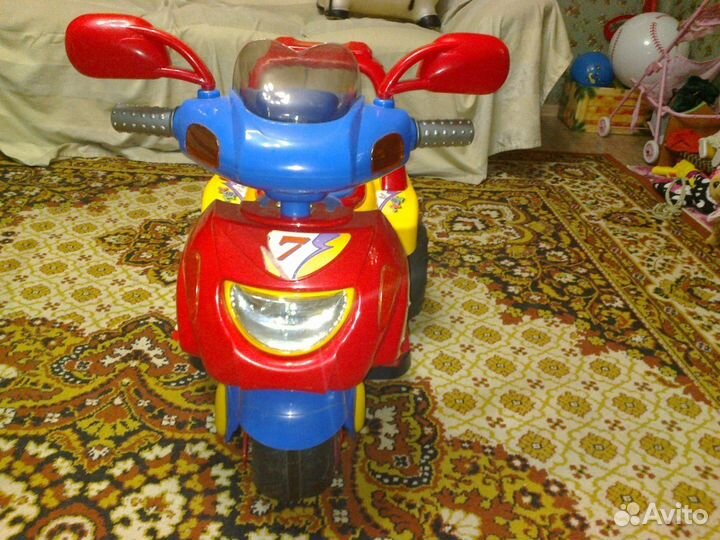 Детский мотоцикл на аккумуляторе
