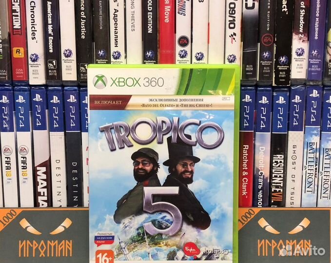Игры Xbox 360 Тропико 5 (Tropico 5)