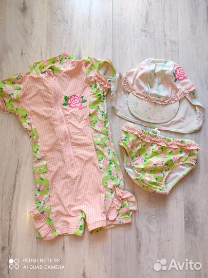 Комплект пляжный для купания spf50 защита Б/У