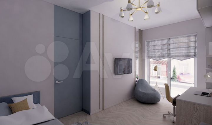 Таунхаус 113 м² на участке 1 сот.