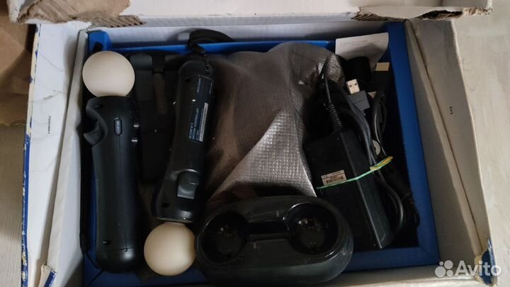 Sony PS4 slim 9.0 прошитая+Vr шлем+move+гарнитура