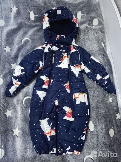 Зимний комбинезон-трансформер 68-74