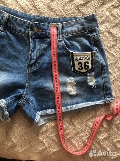 Шорты джинсовые