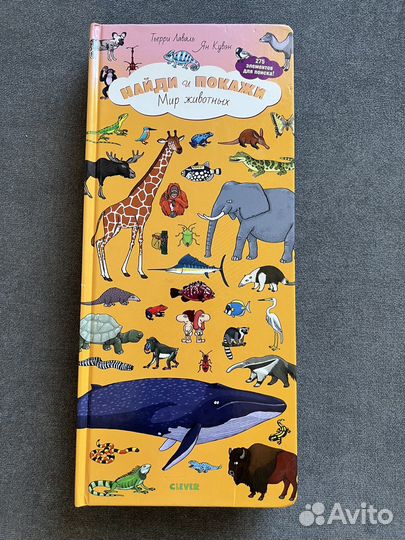 Детские книги Найди и покажи (clever)
