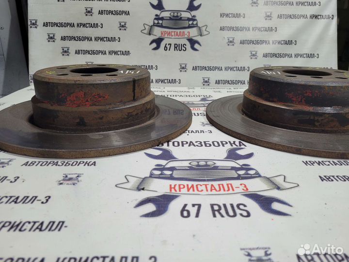 Диски тормозные задние (2шт.) bmw x5 e53