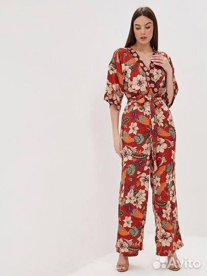 Комбинезон женский атласный