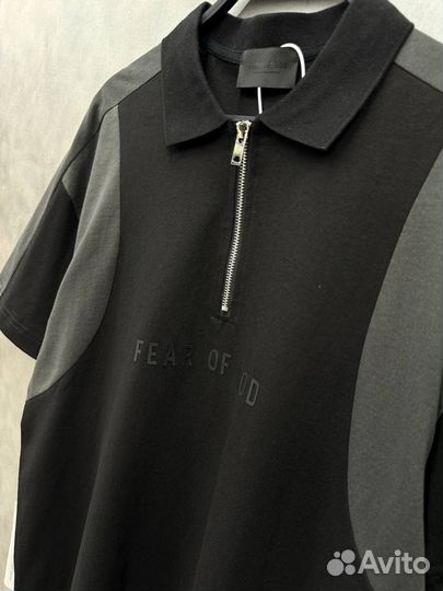 Поло Fear Of God на молнии стильное