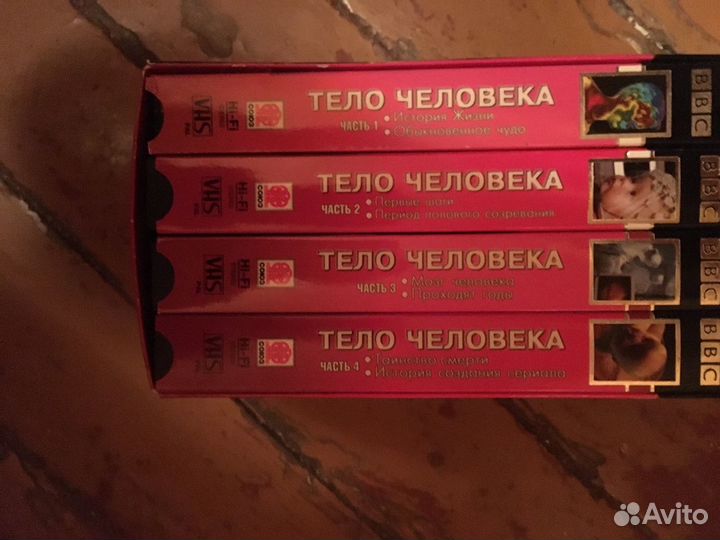 Наборы видеокассет