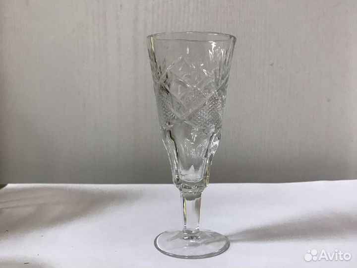 Коньячный, водочный набор. Рюмки хрусталь СССР