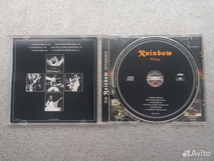 Cd rainbow/rising(japan)