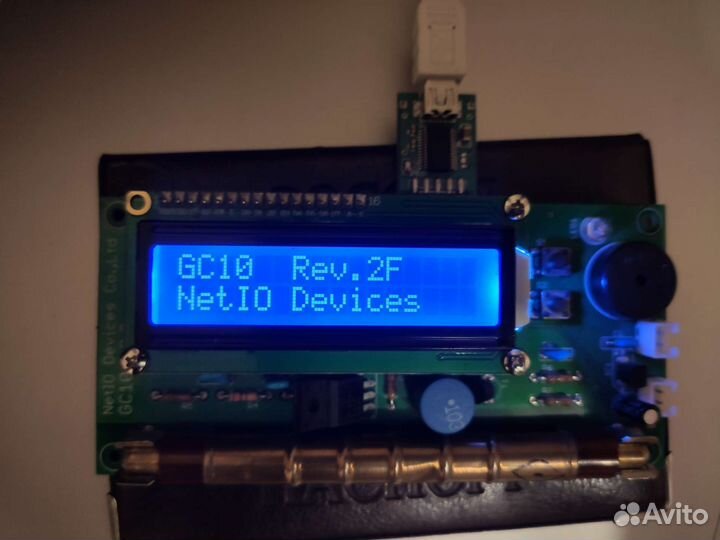 Дозиметр радиационный netio gc10 (usb/rs232)