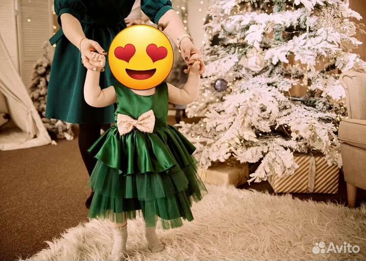 Платье для девочки праздничное 86р/р