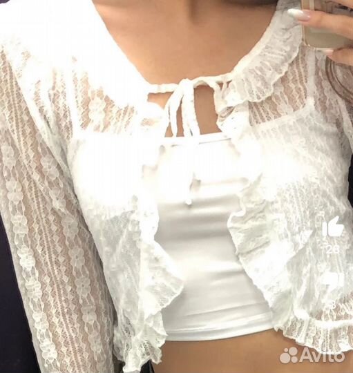 Кофта балеро