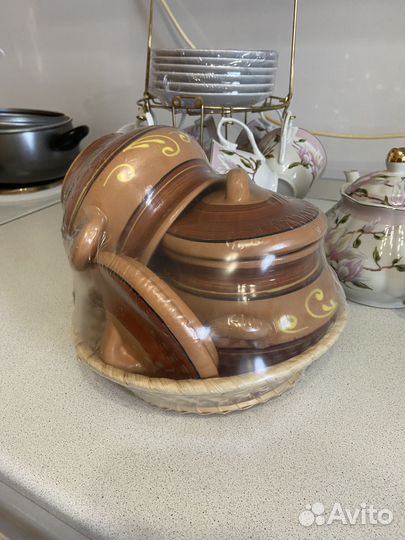 Посуда для запекания горшочки новые