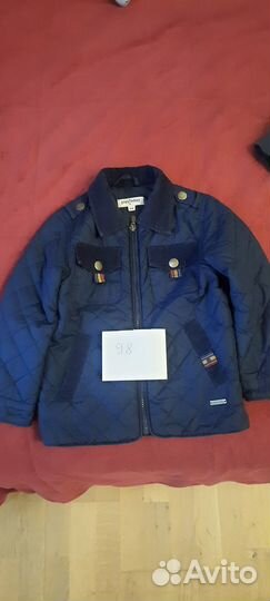 Куртки на мальчика пакетом 98-122, 7 штук