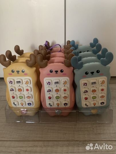 Музыкальный детский телефон