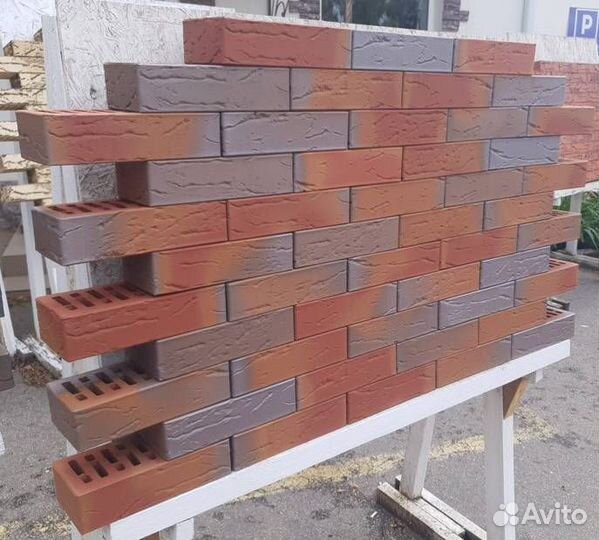 Кирпич облицовочный Flash Bordo