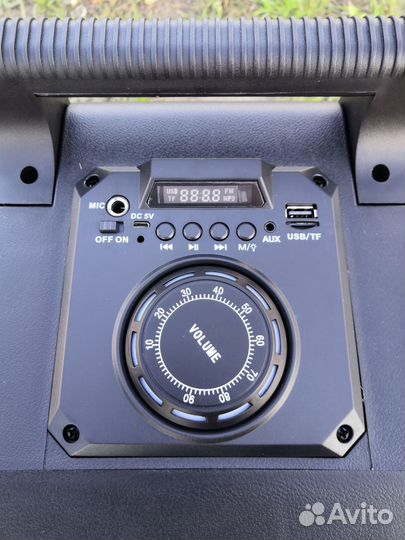 Большая блютуз колонка zqs