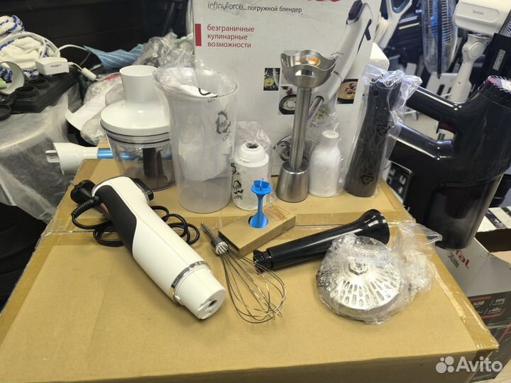 Погружной блендер 6в1 Moulinex Infiny Force