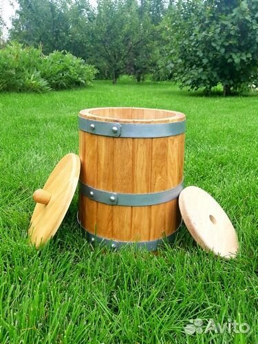 Кадка дубовая 50 л