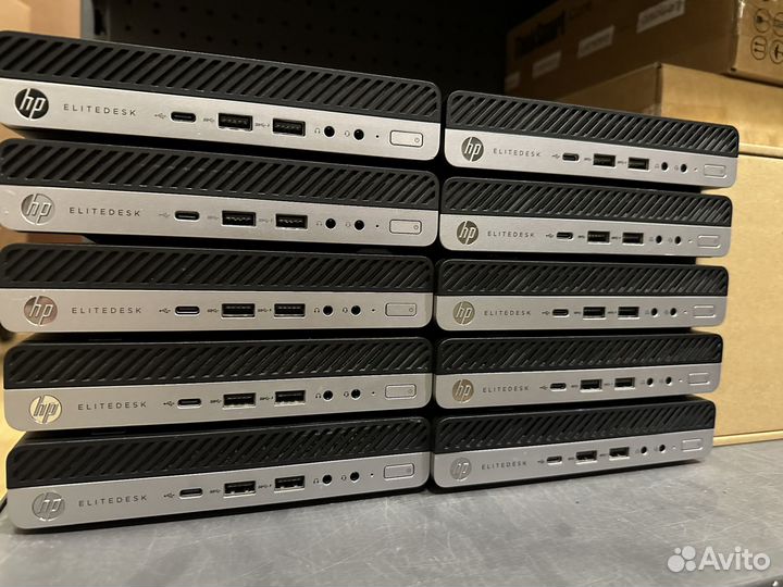 Неттоп HP EliteDesk 800 G4 i3-8100T