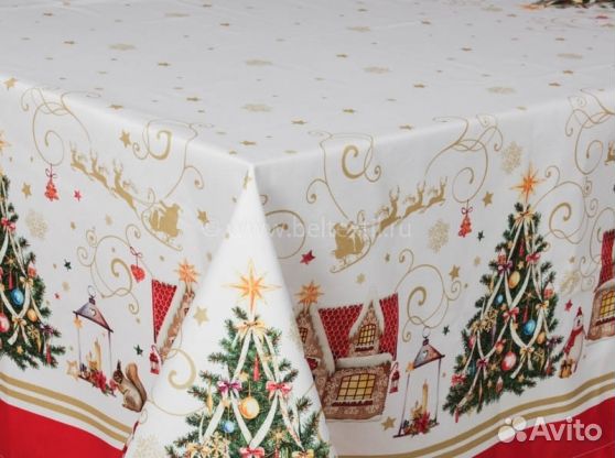 Комплект столовый скатерть + 6 салфеток