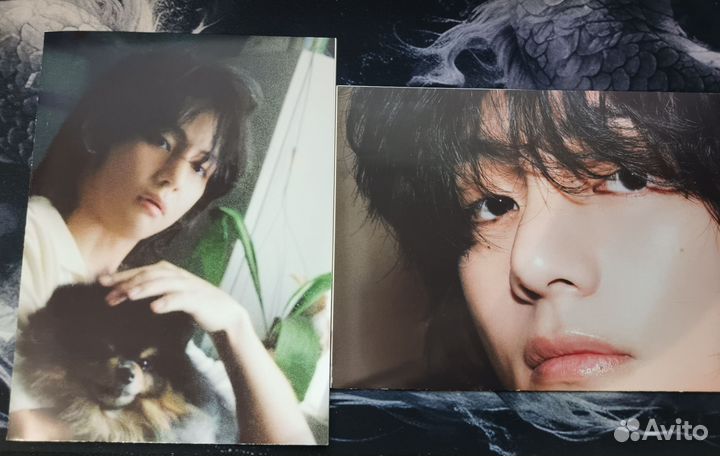 Карты и фотобуки Техен Bts