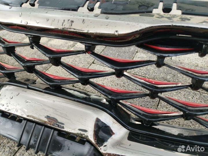 Решетка радиатора оригинал kia cerato gtline+